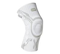 LZTET Knee Support For Men And Women,Professional Women,Anti Slip Brace,Anti Brace Compression Sleeve,Micro-Adjustable, For Arthritic Sufferer Recovery From Injuries Fit Sports(L,Gray+Right)