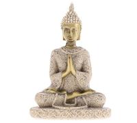 LZVMLNQI Hand Carved Sandstone Seated Ganesh Buddha Deity Hindu Statue 8x5.5x2.5cm