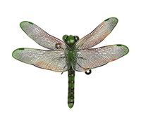 LZVMLNQI Metal Wall Dragonfly Decorations Art Crafts Decoration for Farmhouse Garden green, Vert 1#, 29x22cm