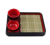 LZVMLNQI Soba Plates Tray Food Tray Japanese Soba Noodle Plates Versatile Sushi Plate Square
