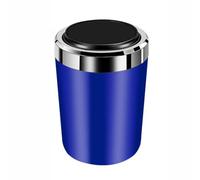 LZWLZW Car Ashtray for Nissan Quest 2011-2017, Ashtray with Lid Smell Proof Large Capacity Portable Car Smokeless Ashtrays Car Accessories,Blue
