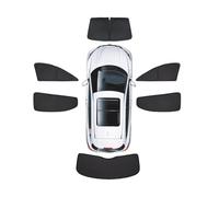 LZWLZW Car Sun Shade for Mercedes-Benz Smart ForTwo 2014-2024, Full Coverage Cars Window Shade Privacy Protection Car Accessories,6 Pcs Full
