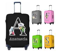 LZXSXZ Custom Luggage Cover - Personalized Suitcase Cover Design Your Own Name - Custom Suitcase Cover Double Sided Design - Customized Elastic Luggage Cover Protector - 4 Sizes