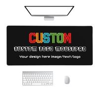 LZXSXZ Custom Mouse Pads - Personalized Mouse Pad with Your Photo Text Name - Design and Make Your Own Customized Mousepad - Mousepad Gift for Wife Husband Boy Girl Friend