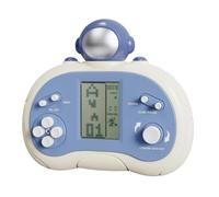 LZYCH Cute Cartoon Block Game Console Compact Portable 26 Retro Game Bricks/Race/Tank Combat Adjustable Difficulty/Speed Children/Student Birthday/Holiday Puzzle Cube Toys (Blue)
