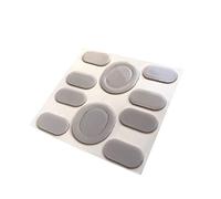 LZYDD Mouse Skates Pads for Logitech G203 LIGHTSYNC Wired Gaming Mouse / G102 / G PRO (Pack of 2, Grey)