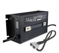 Lzyjck 12V/24V/36V/48V/60V/72V Forklifts Battery Charger 1500W High-Power Battery Chargers with 120A/175A/350A Anderson Plug Suitable for Lead-Acid Batteries Charging,60V 20A,120A Anderson