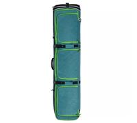 Lzyjck Rolling Snowboard Bag Ski Bag with Wheels, Expandable Main Compartment, Double Layered Water Resistant Interior for Air Travel And Road Trips,green