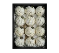 LZYWOD 12pcs 8cm Christmas Tree Ball Pendant Antique Christmas Ball Decoration Ornaments Xmas Shatterproof Ornament Tree For decor large For decoration tree silver rustic decorations ornaments christ