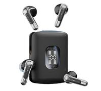 LZYWOD 2-Pair True Earbuds Set, 4-in-1 Sharing Earbuds with Charging Case, AI Audio, ENC Spatial Bluetooth Noise 5.4, 360°