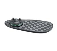LZYWOD 3 in 1 Car Dashboard Phone 360-Degree Rotation Phone Mount with Car Number B0E3 Mat Washable Slip Parking with