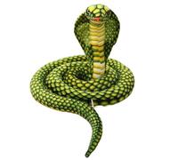 LZYWOD 31 inch Simulated Cobr-a Plush Toy Stuffed Animals Snakes Plushies Doll Funny Halloween Christmas Soft For Kids Toys Gifts