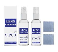 LZYWOD 60ml Lens Cleaner Glasses Sunglasses Eyeglass Cleaning Cleaner Glasses Supplies Solution Accessories H Spray Eyewear S5y8