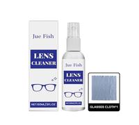 LZYWOD 60ml Lens Cleaner Glasses Sunglasses Eyeglass Cleaning Solution Supplies Eyewear Cleaner Bot Accessories Glasses P5i9 Spray