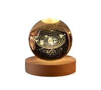 LZYWOD New 3D Crystal Ball Crystal Planet Laser Engraved Solar Glass Gift Astronomy Gift T2T0 Decoration Sphere Birthday System Gl
