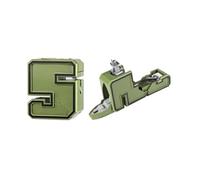 LZYWOD Number 0-9 Kid Digital Assembling Building Blocks Transportation Warrior Deformation B1A2 Let Figures Toys Transformation Action