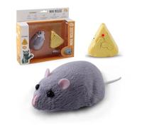 LZYWOD Remote Electric Mouse For Kids/pets Rat Toy Environmentally Materials Gifts Fast Toy Response Sensitive Movement