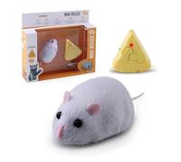 LZYWOD Remote Electric Mouse For Kids/pets Rat Toy Environmentally Materials Response Movement Sensitive Toy Fast Gifts