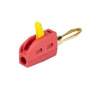 LZYWOD Solderless Quick Connect High Current 32A 4MM Banana Wire Connector Connector Jack Speaker Quick Musical Connect Banana