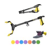 LZZAZ 32"/81cm Litter Picker, Grabbers for Disabled, Grabber Stick with Shoehorn, Litter Pickers for Adults Heavy Duty, Rotating 360° Reacher Grabber Multi Tool, Helping Hand Grabber Disability Aids