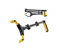 LZZAZ Pro 42"~107 cm Extra Long Litter Pickers, Foldable Handy Assist Grabbers for Disabled, Rotating Head with Magnet Heavy Duty Grabber Stick, Mobility Aids Litter Pickers for Adults(42" Yellow)