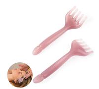 LZZEM 2 Pac Scalp Massager Set - 5 Claw Resin Head Massage Tool for Hair Growth and Relaxation Handheld Scraping Comb for Lymphatic Drainage and Shiatsu Therapy.