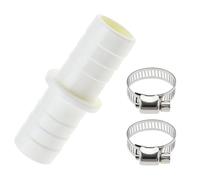 LZZEM Washing Machine Waste Water Hose Connector Hose Quick Connector Hose Coupler Accessories Drain Hose Fitting Efficient Water Waste Management for Washing Machines and Dishwashers