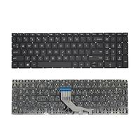 LZZSEOZ ES Spanish Latin Arabic Laptop Backlight Keyboard For HP for Pavilion for Gaming 16-A A0001 6MAX TPN-Q241 15-DA 15-CX 15-CS 15-DF 15-EC(US Black No Backlit)