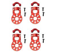 LZZSEOZ For Drone Motor Bracket for 12/16/18mm Carbon Fiber for Tubing RC Quadcopter(4PC 12mm Red)