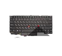 LZZSEOZ For Lenovo for ThinkPad x1 Carbon Gen5 Gen6 5th Gen 5 6 2017 2018 Laptop Keyboard We With Backlight Russian(RU X1 Carbon2018year)