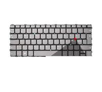 LZZSEOZ FR/UK/Russian Spain Italian keyboard for Lenovo for ThinkBook 13s G4 IAP ARB for Plus G3 Gen 4(NE Grey Backligh)