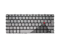 LZZSEOZ FR/UK/Russian Spain Italian keyboard for Lenovo for ThinkBook 13s G4 IAP ARB for Plus G3 Gen 4(FR Grey Backligh)