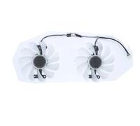 LZZSEOZ GPU Cooling,Video Card Fan,2Pcs For KUROUTOSHIKOU for GTX 1070Ti for GALAKURO for WHITE, For Kuroutoshikou 1080 EXOC for SNIPER White(White Cooler Fan)