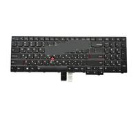 LZZSEOZ Hebrew RU Russian Keyboard Backlight For Lenovo for ThinkPad E560P 20G5 S5 2nd Gen 20JA 00UR628 00UR591 Laptop Trackpoint Keyboards(Hebrew backlit)