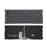LZZSEOZ Russian Keyboard for Xiaomi MI Air 13.3 for inch 9Z.ND7BW.001 490.09U07.0D01 MK10000005761 notebook RU silver Backlit(RU Black Backlight)