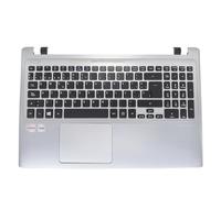 LZZSEOZ SP Spain Spanish laptop keyboard Palmrest backlit For Acer for Aspire V5-551 V5-551G Palm support shell 9Z.N8QBQ.L0S