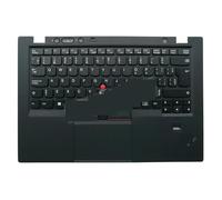 LZZSEOZ UK CF Backlit Keyboard Palmrest for Lenovo for Thinkpad X1 for Carbon 1st Gen 2013 3443 3444 3446 Laptop 00HT037 00HT009 04Y0795 04Y0989(Canadian French)
