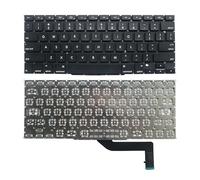LZZSEOZ US Layout/Backlit Keyboard for MacBook Pro 15" A1398 2013 2014 2015 Retina W/Screws with 80pcs Screw(No backlit)