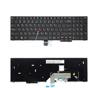 LZZSEOZ US Russian Laptop Keyboard For Lenovo for IBM for ThinkPad E570 E575 E570C 01AX160 01AX200(US With Mouse)