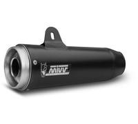 Mivv Exhaust Mufflers Ghibli Black Steel Moto Guzzi V9 Bobber Roamer 2016 2022