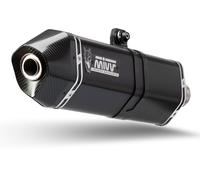 Mivv Exhaust Muffler Speed Edge Black Inox kat MOTO GUZZI V85 TT 2019 > 2023