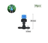 (M) 1/4 Inch Nozzle Dripper Watering Sprayer Misting Sprinkler With Hose Tee Barb thread Connector For Garden Atomizing System