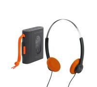 M-136 WM Portable Cassette Player with Bluetooth Transmitter, USB-C Battery, 3.5mm Jack, Stereo Headphones, 5 Hours Playback