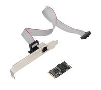 M.2 2242 2.5G Ethernet Network Card, Intel I226 Chip, B+M Key to RJ45 LAN Adapter, 10/100/1000/2500Mbps Multi-Gigabit NIC, Compatible with Windows/Linux for NAS, Soft Router, Mini PC