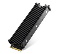 M.2 2280 NVMe SSD Heatsink for Samsung 990 Pro/ 990 EVO Plus/ 9100 Pro/ 970 EVO Plus/ 980 PRO/ 860 EVO, Cooler Heatsink for PC with Thermal Silicone pad, Black