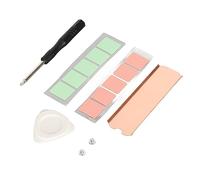 M.2 2280 SSD Copper Heat Sink With Silicone Thermal Conductive Pad - NVMe Heatsink Cooler for 2280 NVMe SSDs