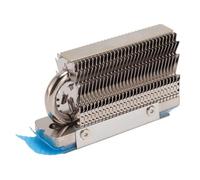 M.2 2280 SSD Heatsink, Dual Side Heat Dissipation, Advanced Technology, Easy Install, Nano Thermal Conductive Pad, Aluminum Alloy, Silver, Compatible with M.2 2280 SSD