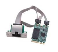 M.2 A+E 2.5G Ethernet Adapter 2.5G/1G/100M Gigabit M.2 Networking Card 8125B
