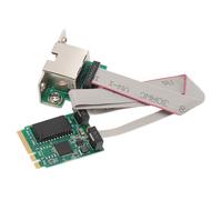 M.2 E Key 2.5G Ethernet Adapter, RJ45 Gigabit Ethernet Network Card RTL8125B, for 7/8/8.1/10, Server 2008/2012/2016, for Linux