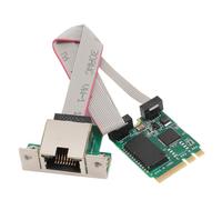 M.2 A E Network Card, 2.5G 1G Lite Modes 100/1000Mbps Ethernet Adapter Converter, RJ45 Port Internal Computer Networking Cards, for 7 8 10 11,for Linux